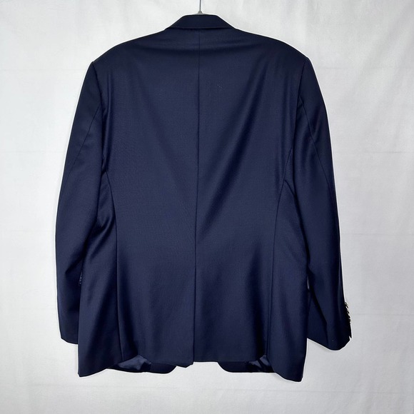 Lauren Ralph Lauren Men's Blazer Sport Coat 100% Wool 2 Button Navy Blue 42R - Picture 6 of 11